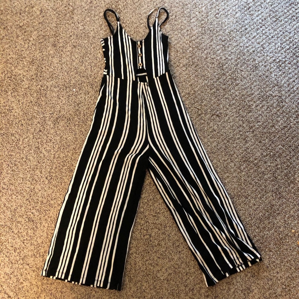 Striped Jumpsuit (stretchy)